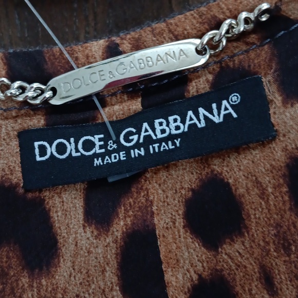 DOLCE & GABBANA..WOOL BLEND VEST...SIZE 44 - Picture 7 of 9